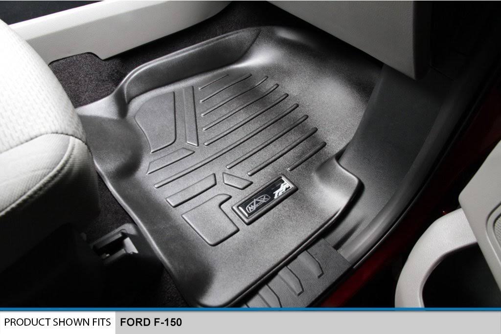 Black Floor Mats for F-150 SuperCab N690584