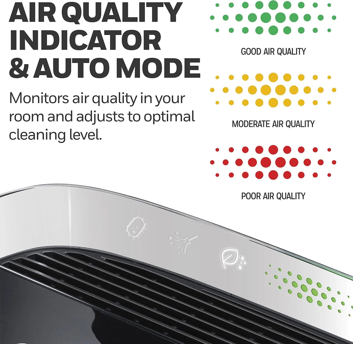 Open Box HEPA Air Purifier with Air Quality Indicator M162