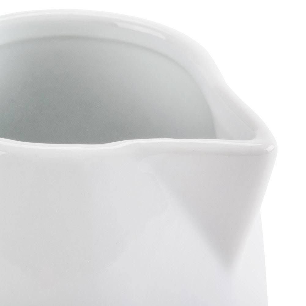 Bright White Porcelain 4 oz. Creamer G66513