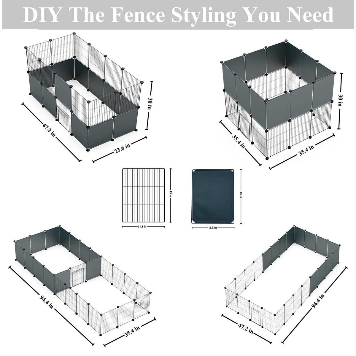 Small Animal Playpen with Door G942