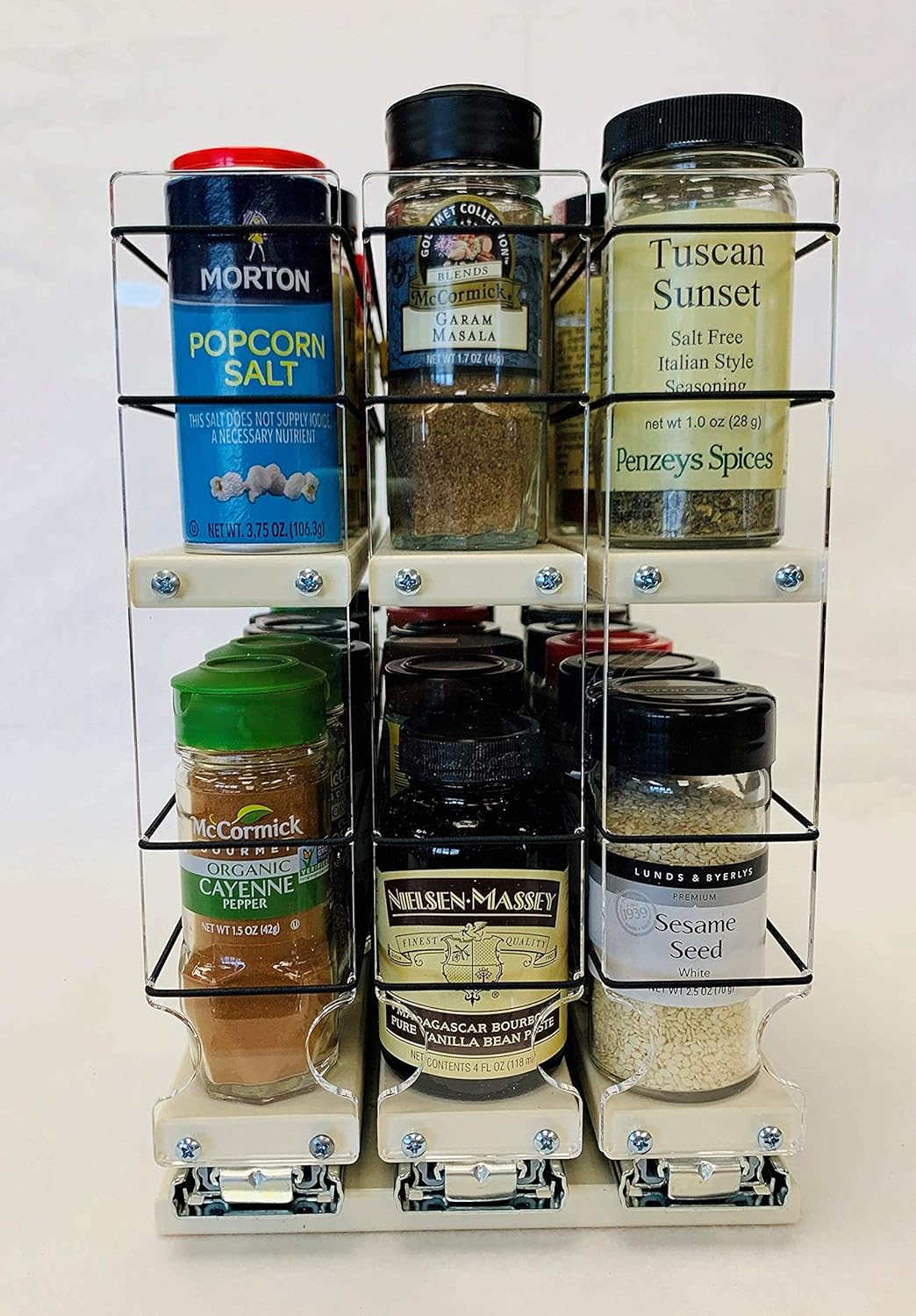 Cabinet Mounted Spice Rack with 3 Drawers O41872
