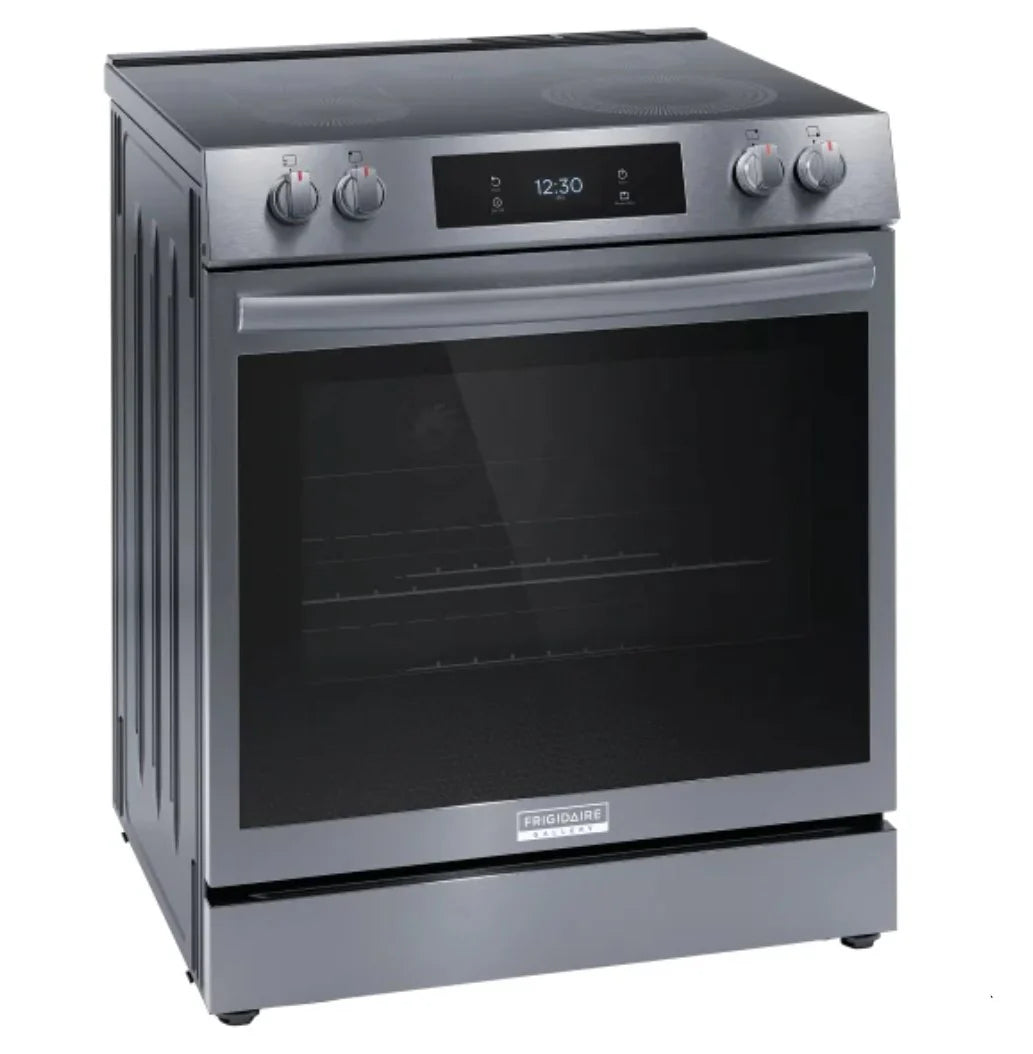 30 In 6.2 Cu Ft Electric Convection 5-Burner Range with Air Fry V3989