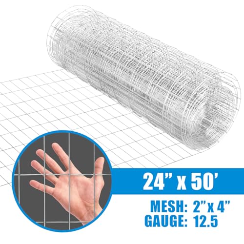 12.5 Gauge Galvanized Welded Wire Mesh Y759