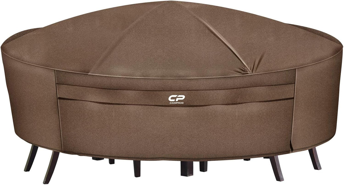 Round Waterproof Patio Furniture Cover E374836