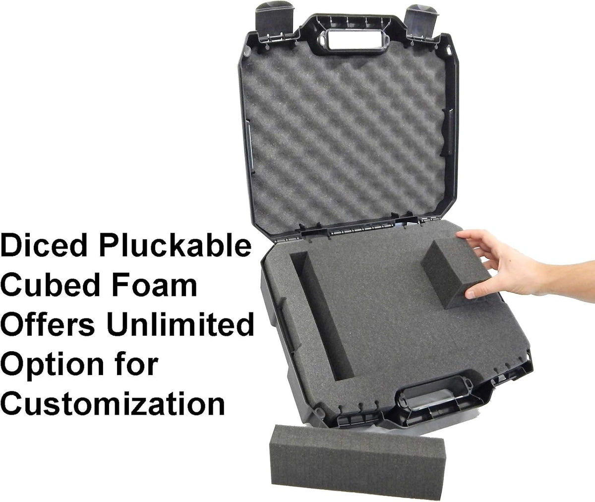 DJ Mixer Travel Case with Customizable Foam Interior M728158