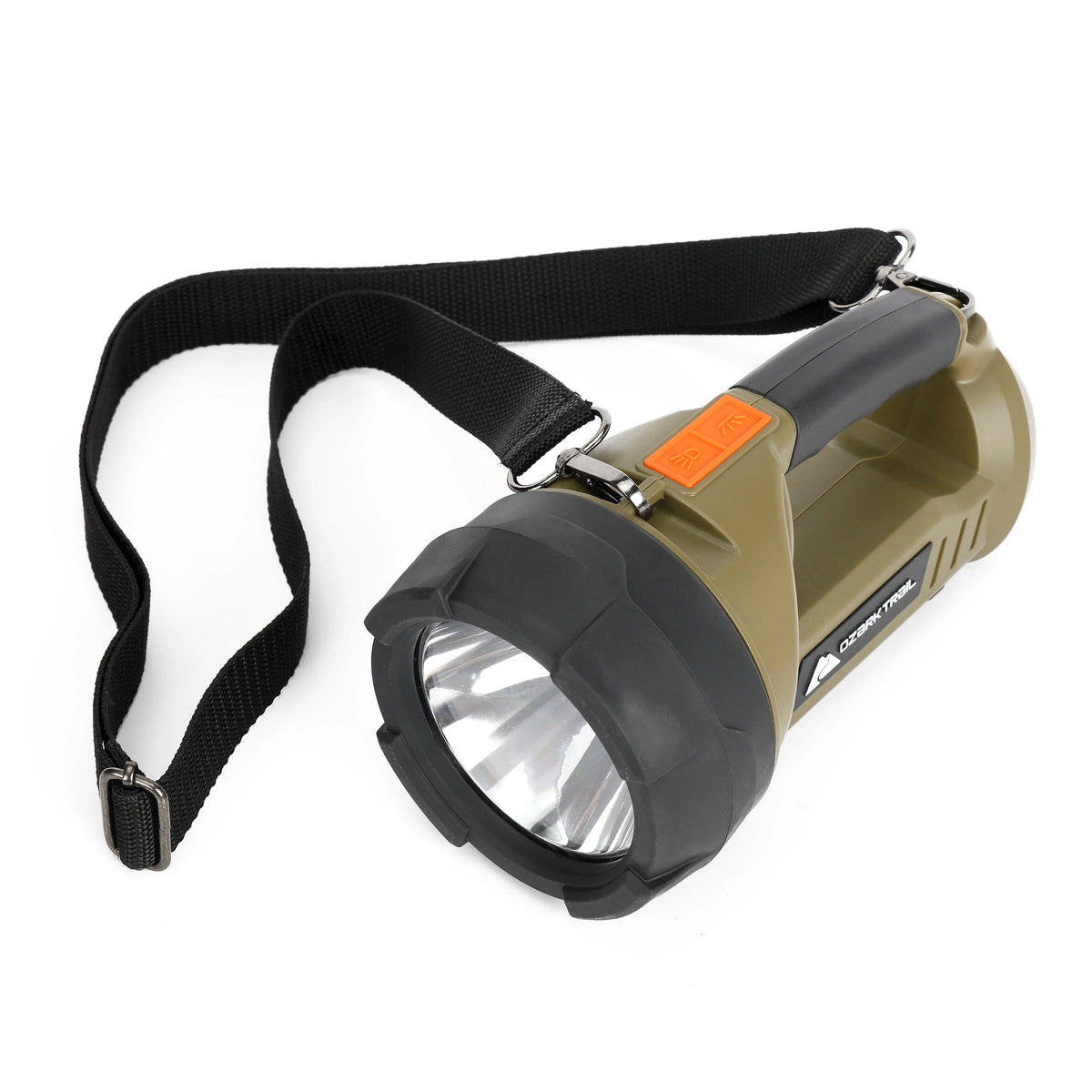 2000 Lumen Dual Source LED Rechargeable Spotlight with 5000 mAh Power Bank, Olive S489