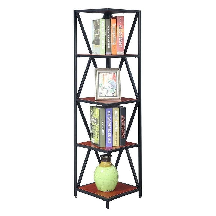 5-Tier Corner Bookcase G15896