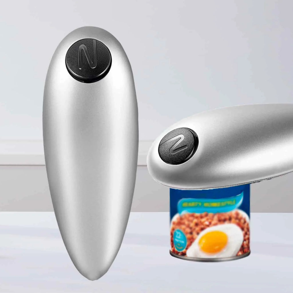 White One Touch Electric Can Opener J5915