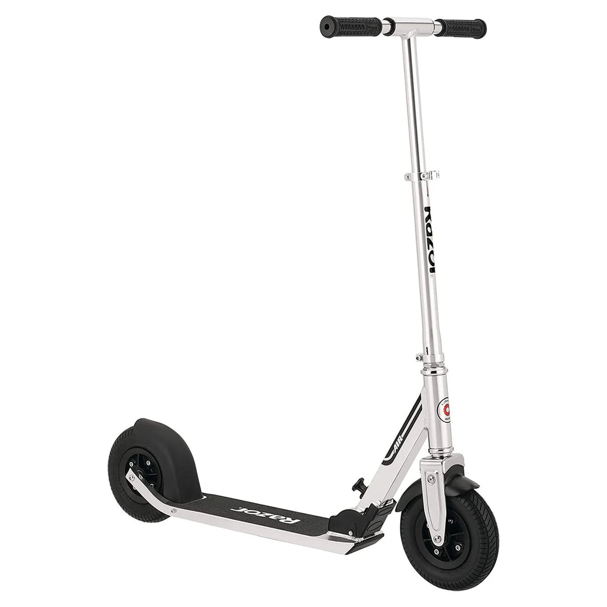 Kick Scooter with 8" Air-filled Tires, Foldable, Adjustable Handlebars Y79609