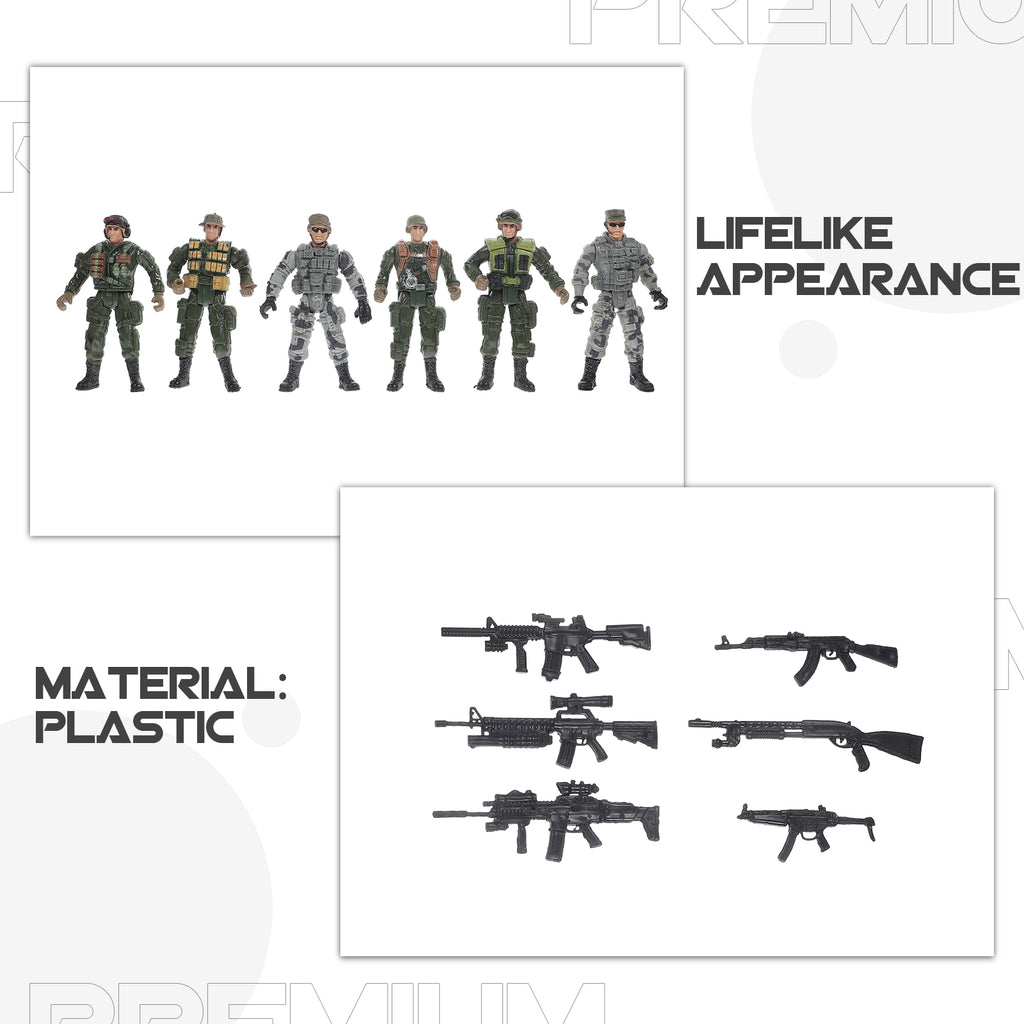 Mini Army Soldier Figure Building Block Toy Z6399