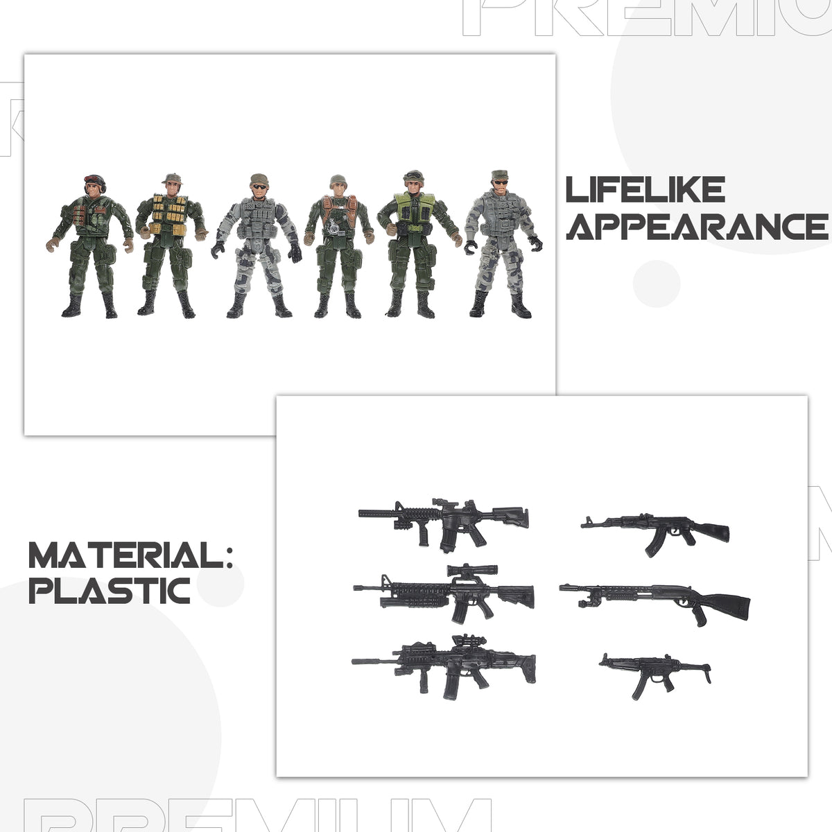Mini Army Soldier Figure Building Block Toy Z6399