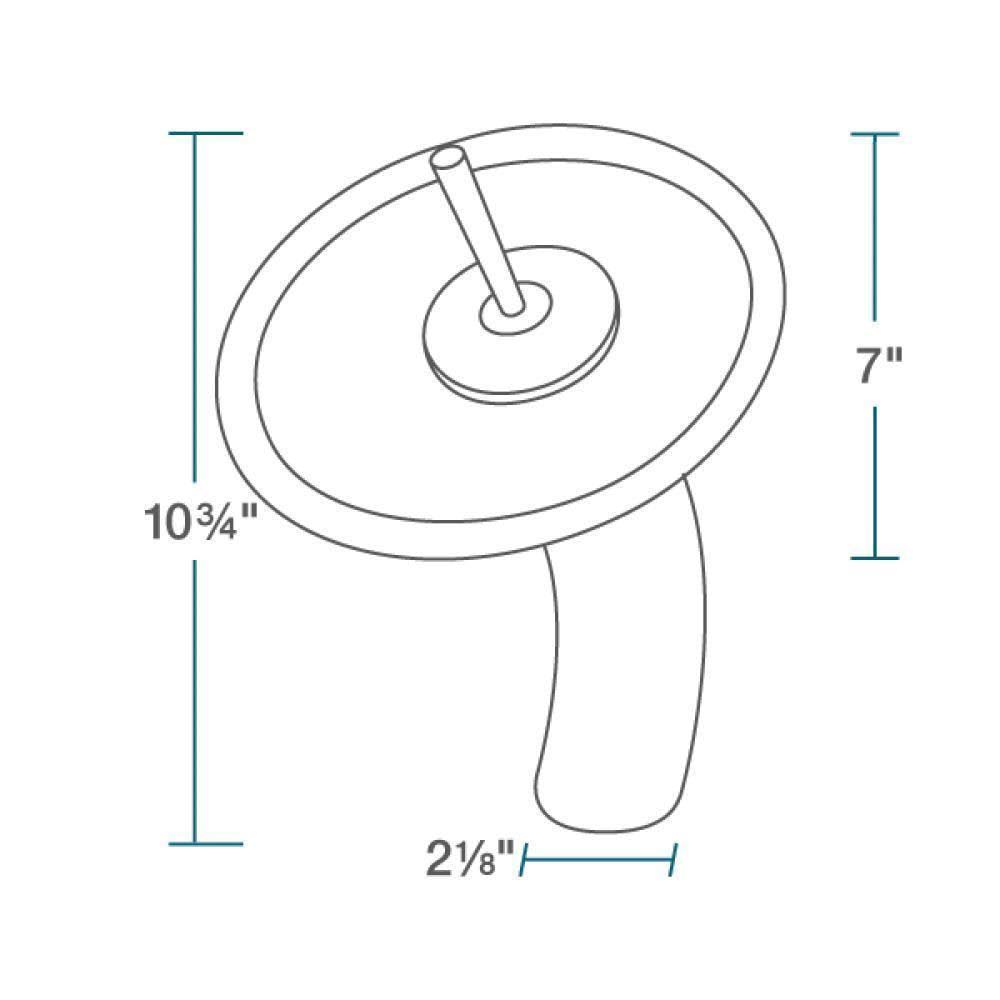 Bathroom Waterfall Faucet Ensemble J8157