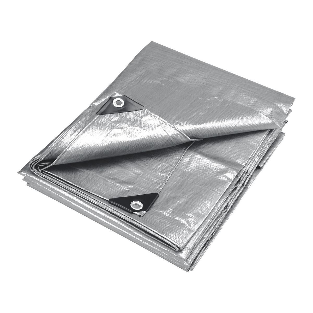 7 ft. 4 in. x 9 ft. 6 in. Heavy Duty Reflective Weather-Resistant Tarp M679