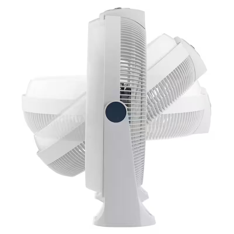White 3 Speed 20 in. Floor Fan A6817