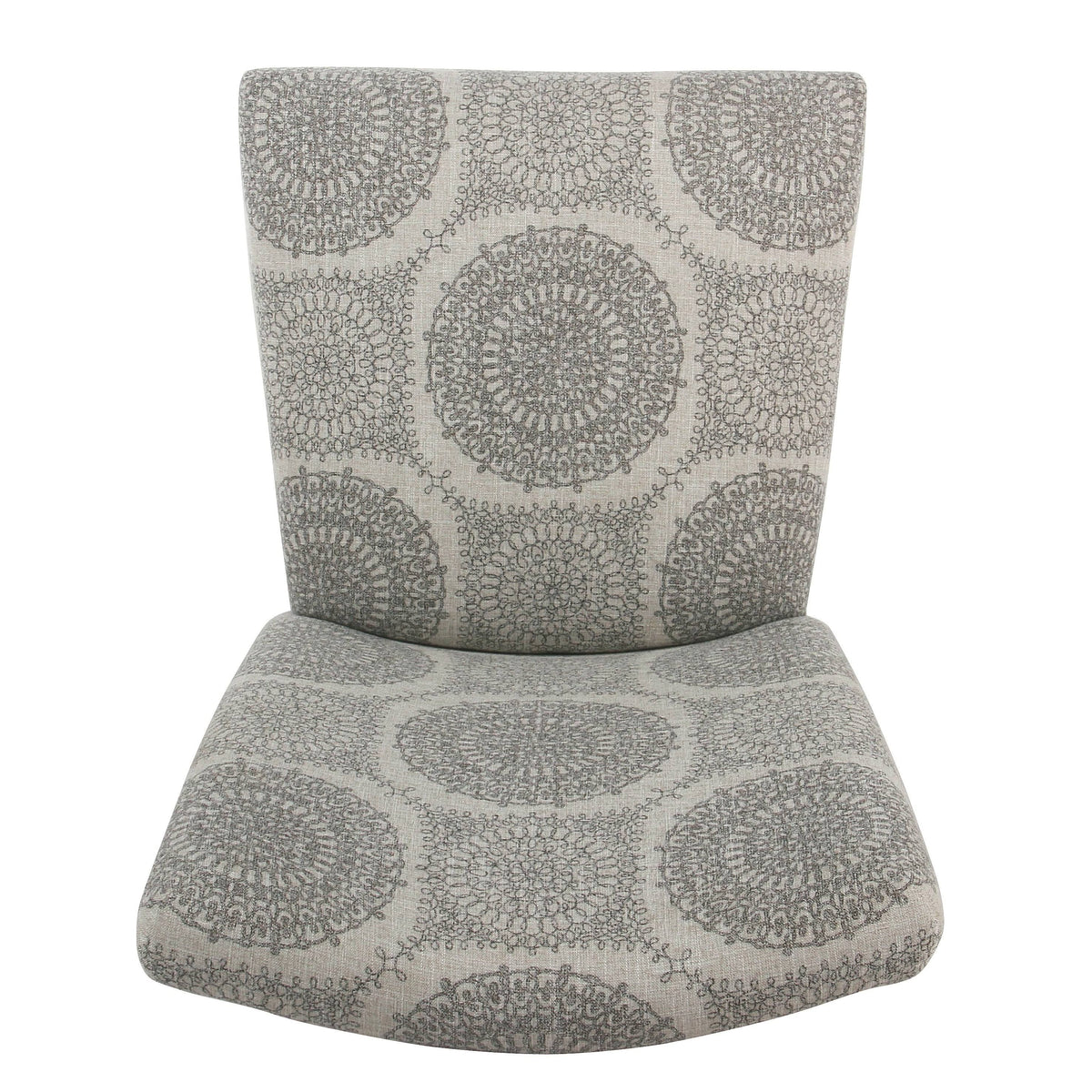 Gray Medallion Parsons Dining Chair (Set of 2) Q7903