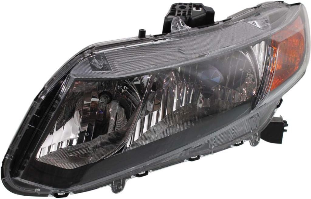 Headlight Assembly Pair for Honda Civic 2012 2013 B469