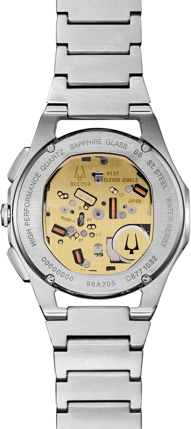 Stainless Steel Quartz Chronograph Watch Q1617
