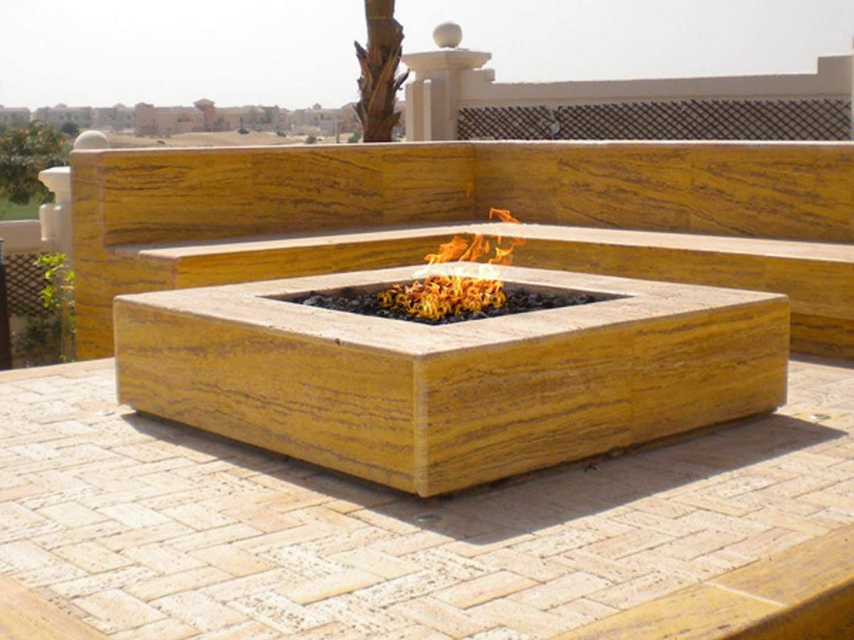 36x22 Square Fire Pit Burner C14892