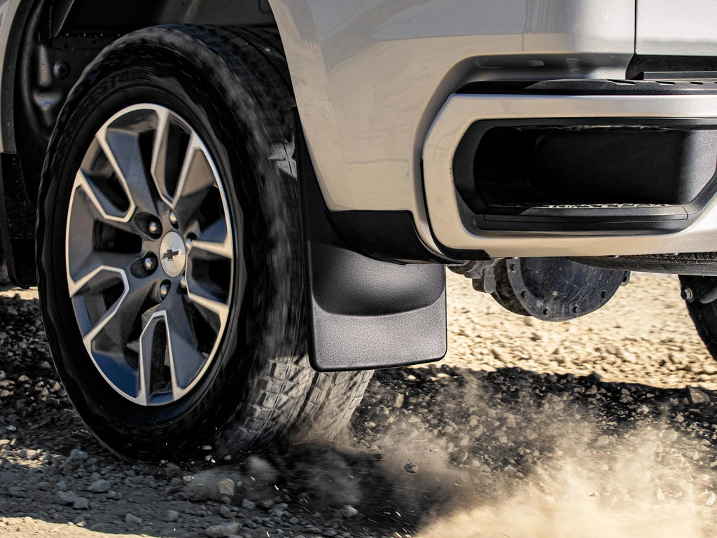 Black Splash Guard MudFlaps Front & Rear Set K8185