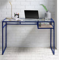 Blue Glass Desk L592