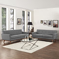 Loveseat and Sofa Set of 2 in Expectation Gray Y15489