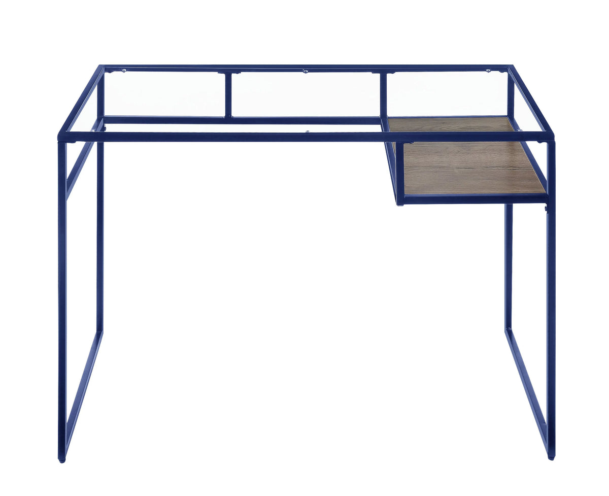 Blue Glass Desk L592