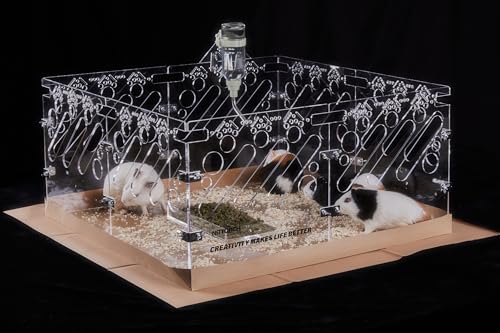 Acrylic Guinea Pig Cage 4x2ft Small Animal Cage D208598