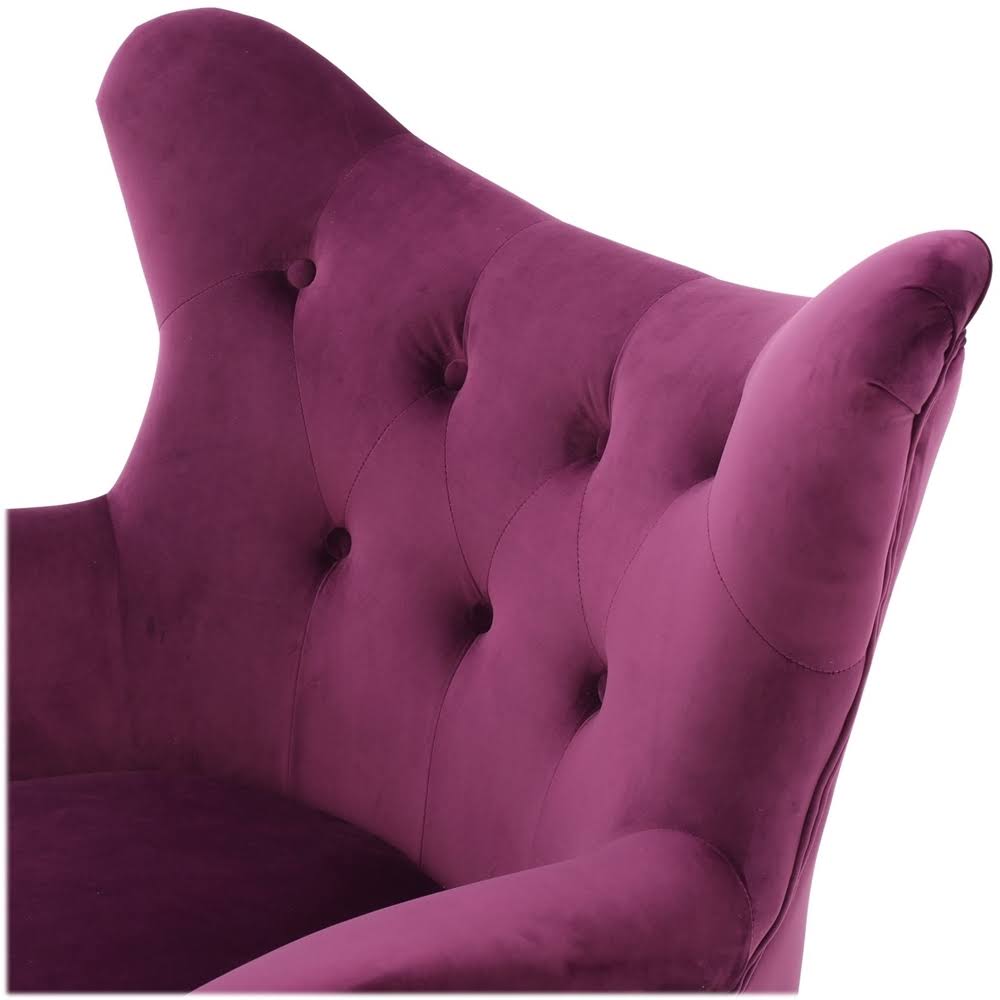 Fuchsia Velvet Armchair E2228