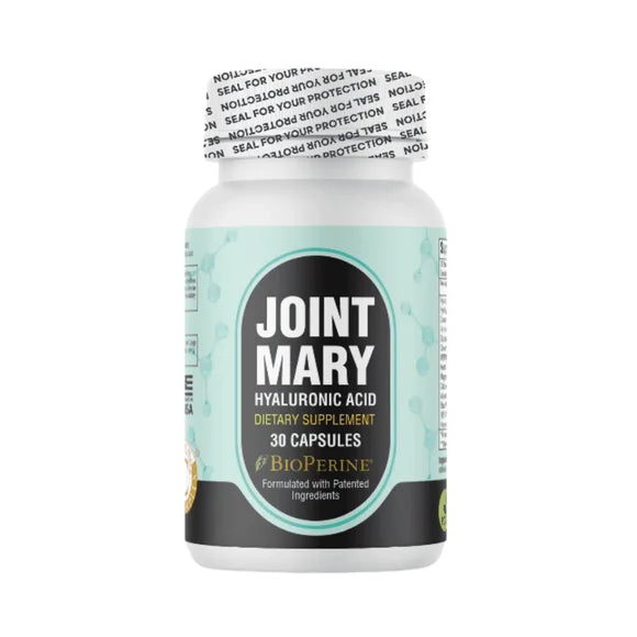 Hyaluronic Acid Joint Support Supplement with Collagen Turmeric Glucosamine MSM 30 Capsules O3686
