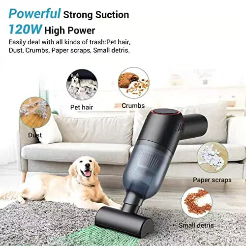 Lightweight Handheld Vacuum Cleaner with Strong Suction U478099