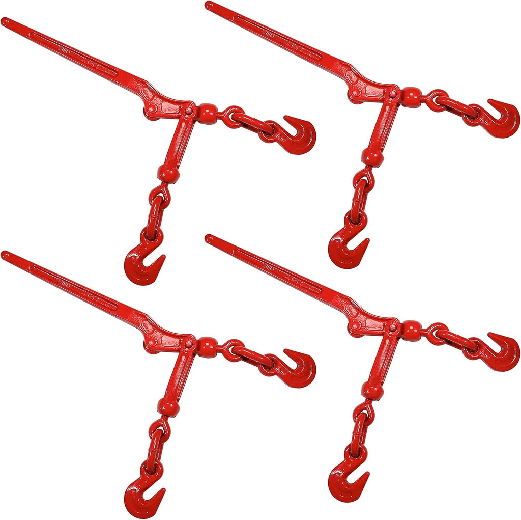 3/8 Inch x 1/2 Inch Lever Chain Binder 4 Pack C698718