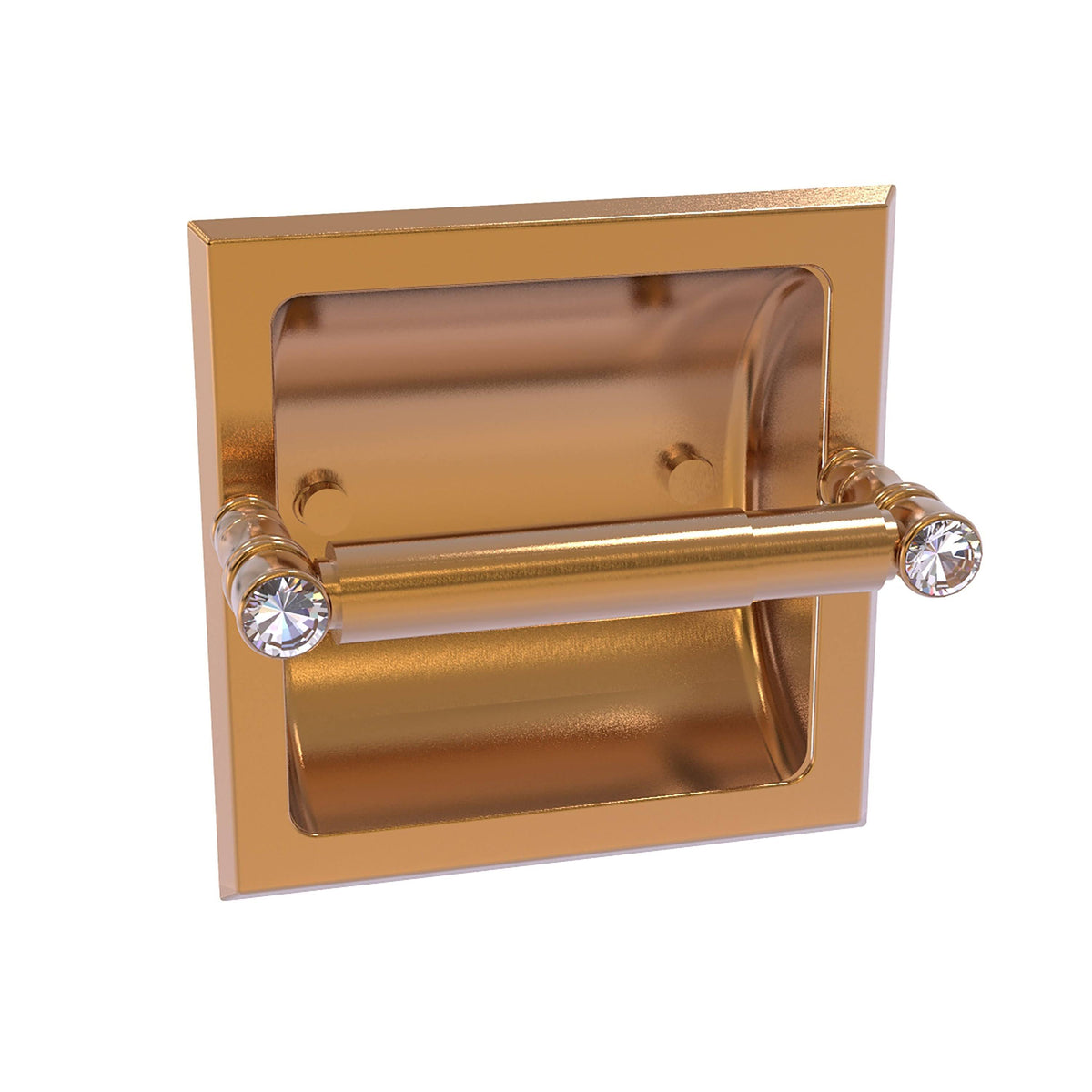 Brushed Bronze Recessed Toilet Paper Holder Z40273