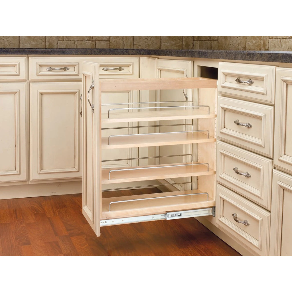 8 Inch Pull-Out Kitchen Cabinet Organizer Spice Rack H2907