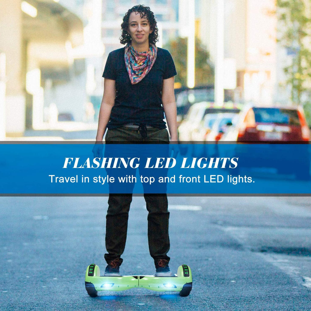 6.5 Inch Self Balancing Hoverboard with Bluetooth and LED Lights Y772810