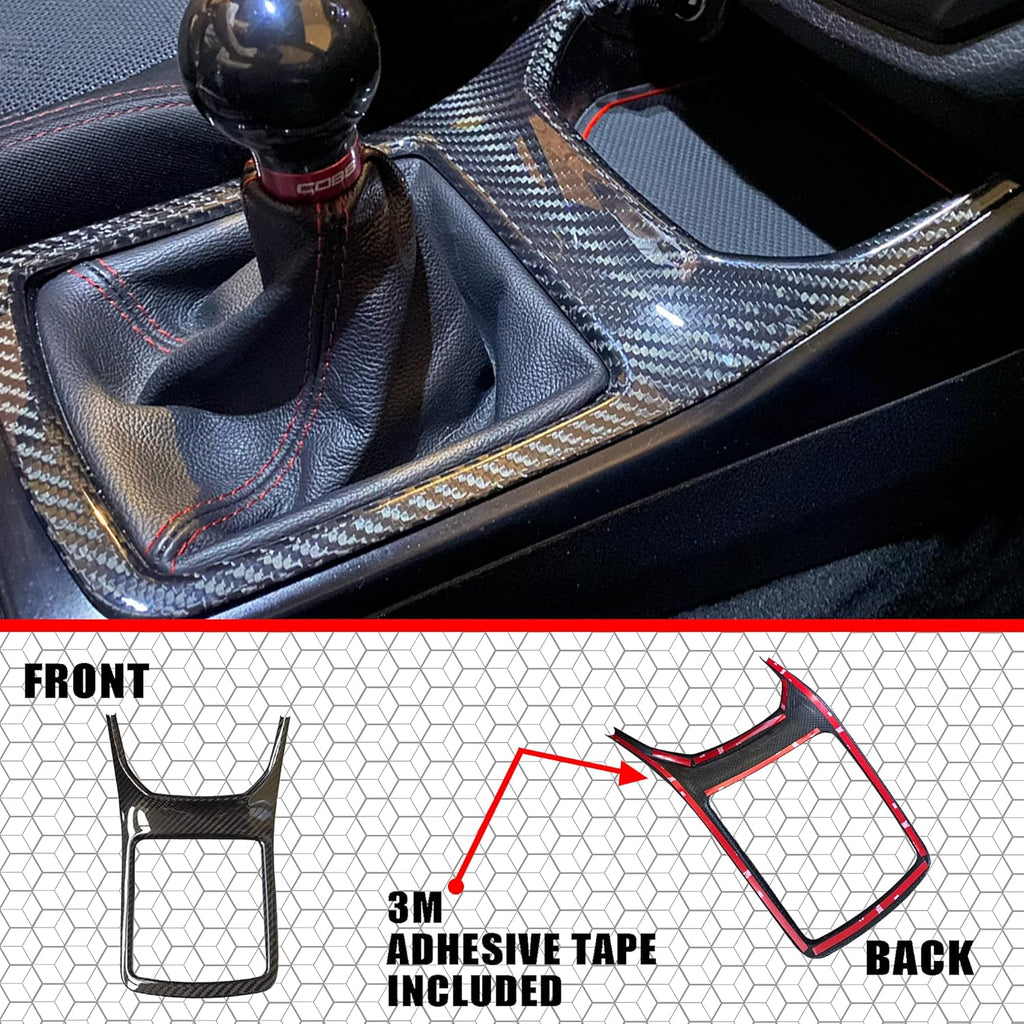 3K Real Dry Carbon Fiber Shift Cover Cap F561650