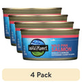 (4 pack) Wild Alaskan Pink Salmon, 6 oz Can Y919669