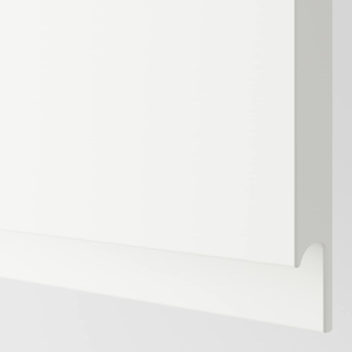 White 2 Drawer Wall Cabinet C39041