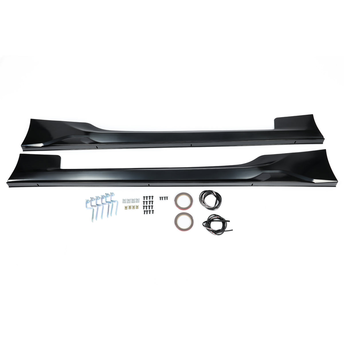 Black ABS Side Skirts for Subaru BRZ Scion FR-S Toyota 86 Coupe 2-Door P801310