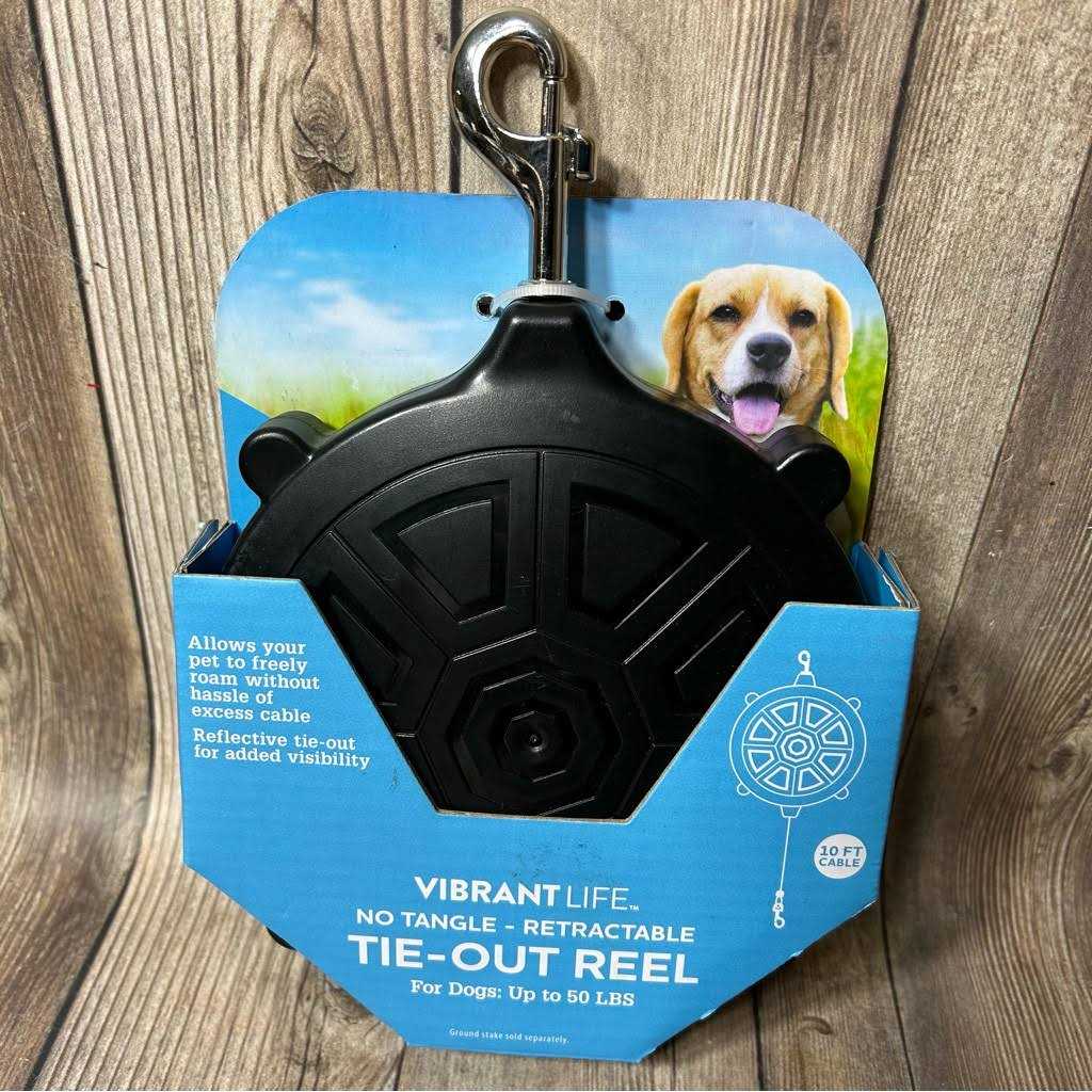 Retractable Dog Tie Out Reel W3529