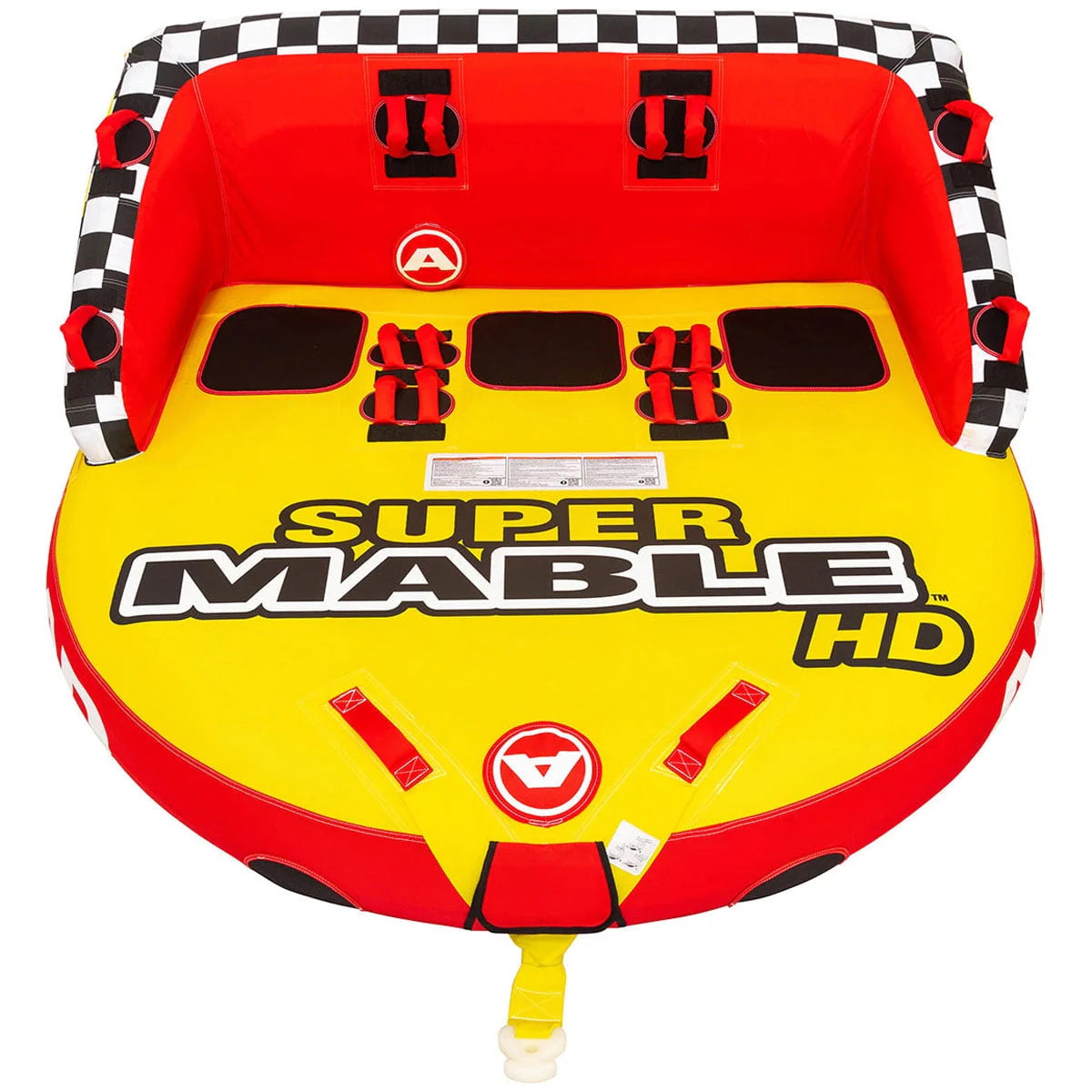 Red 3 Rider Towable Tube S7184