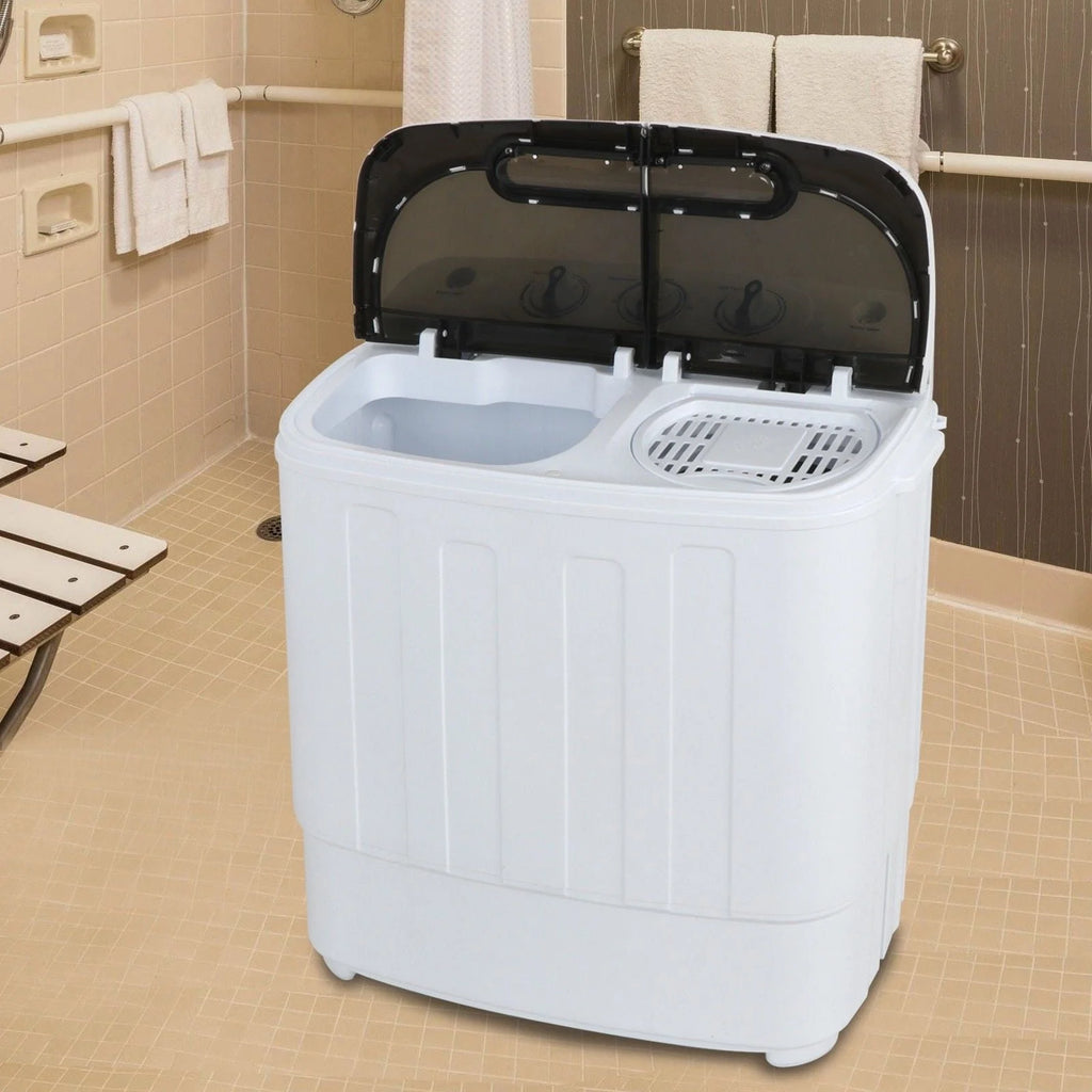 Portable Compact Twin Tub Washing Machine 13lbs Capacity F5635