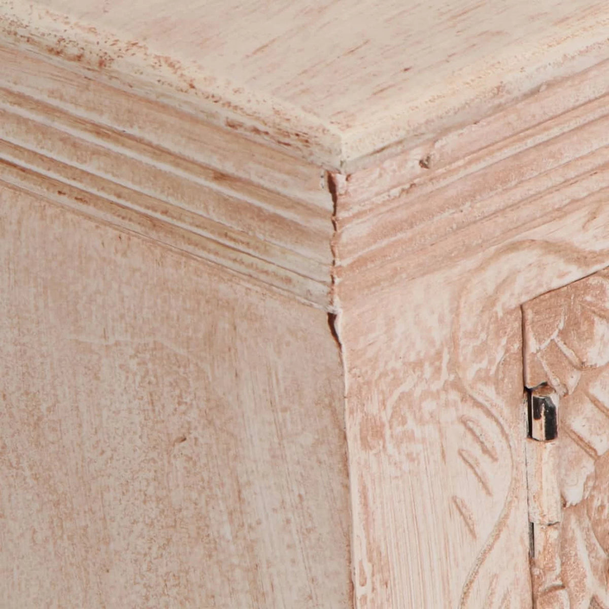 Mango Wood TV Cabinet with Storage Drawer and 2 Doors D825785