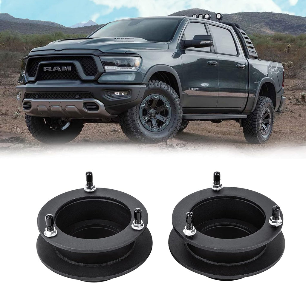 2 Front Leveling Lift Kits for 4WD Dodge Ram 1500 2500 3500 Trucks E5706