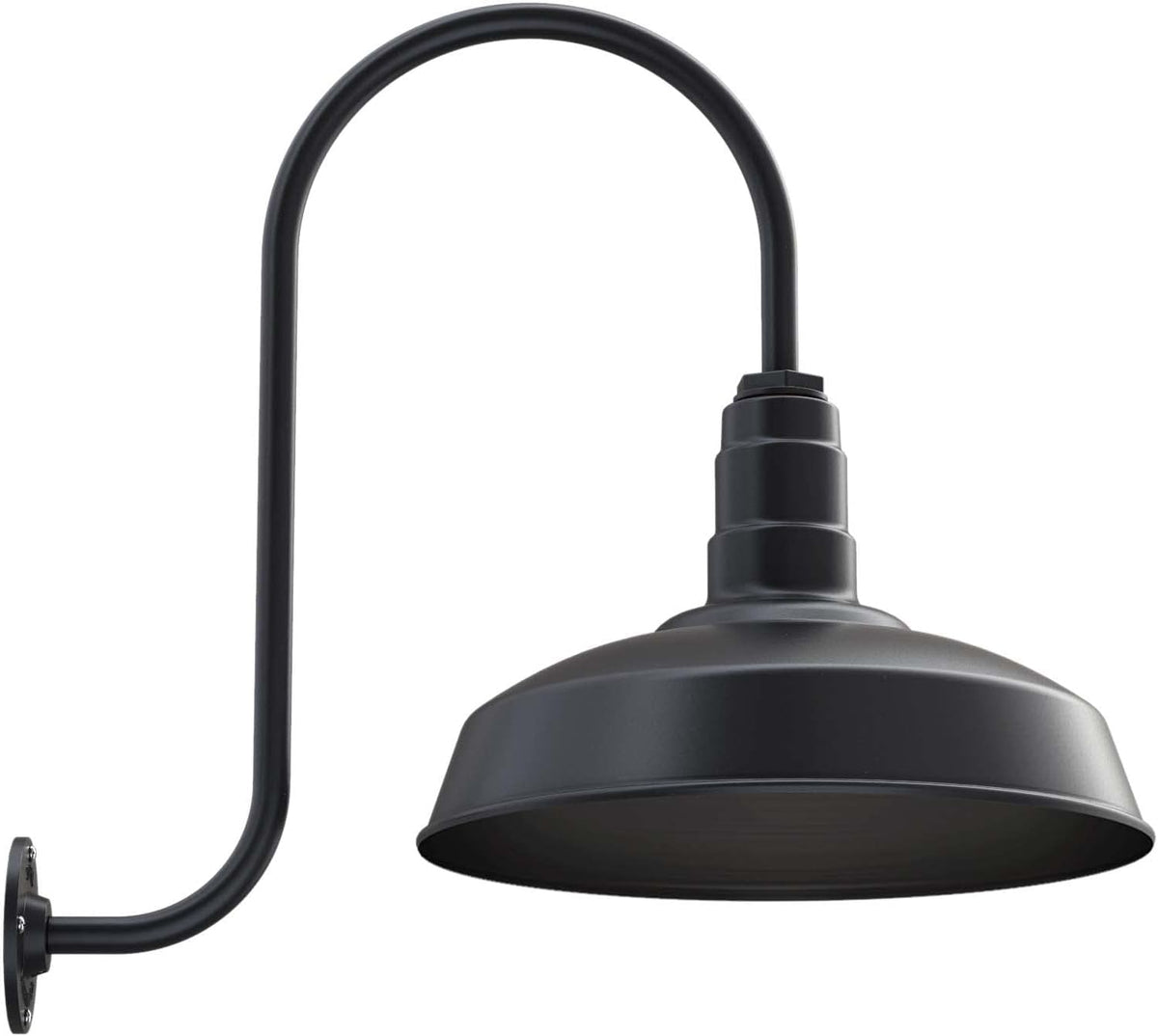 Matte Black Outdoor Wall Mounted Barn Light H105816