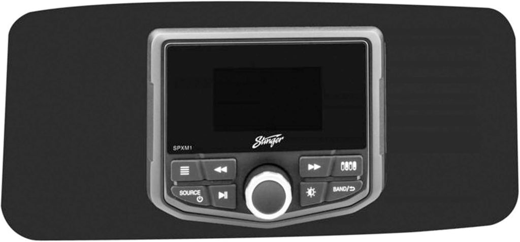 Black Marine Radio Dash Kit A8057