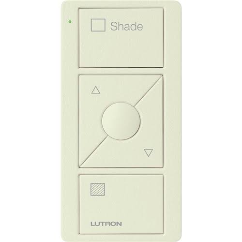 Wireless Control with Indicator LED, 3-Button with Raise/Lower and Shade Text Engraving I6711