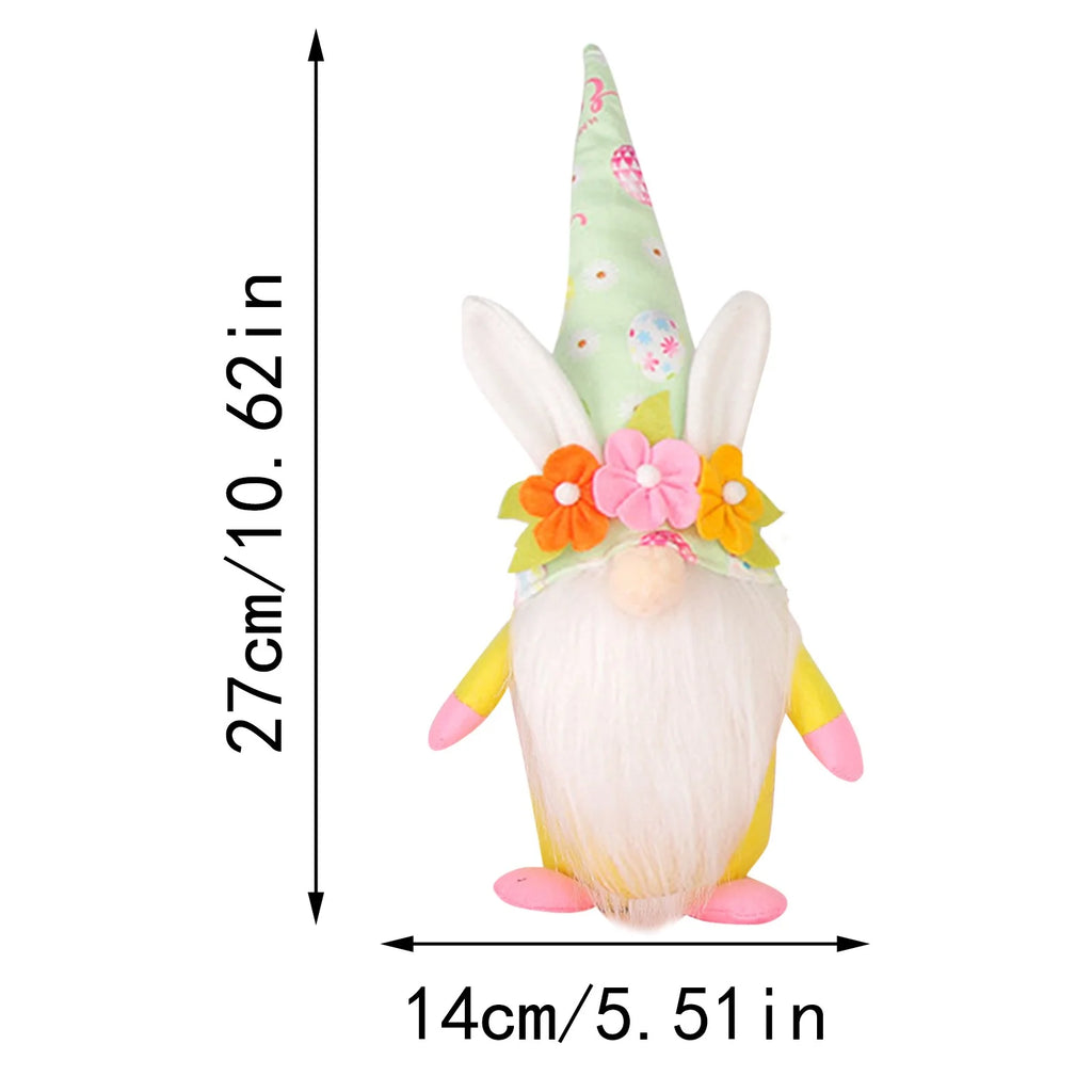 Easter Faceless Dwarf Plush Doll Decoration G47628