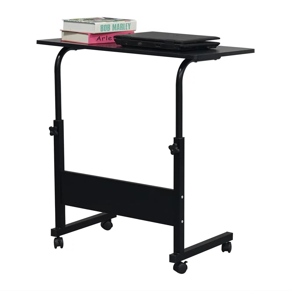 Black Chipboard & Steel Side Table G518