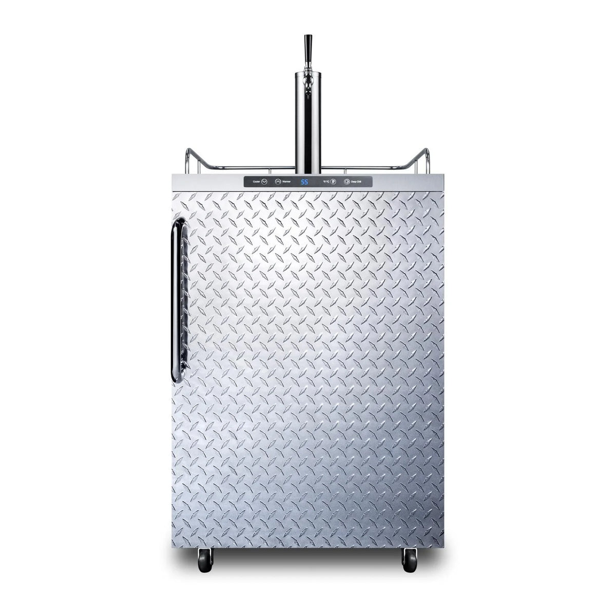 24" Stainless Steel Outdoor Beer Dispenser with Single Tap K33490