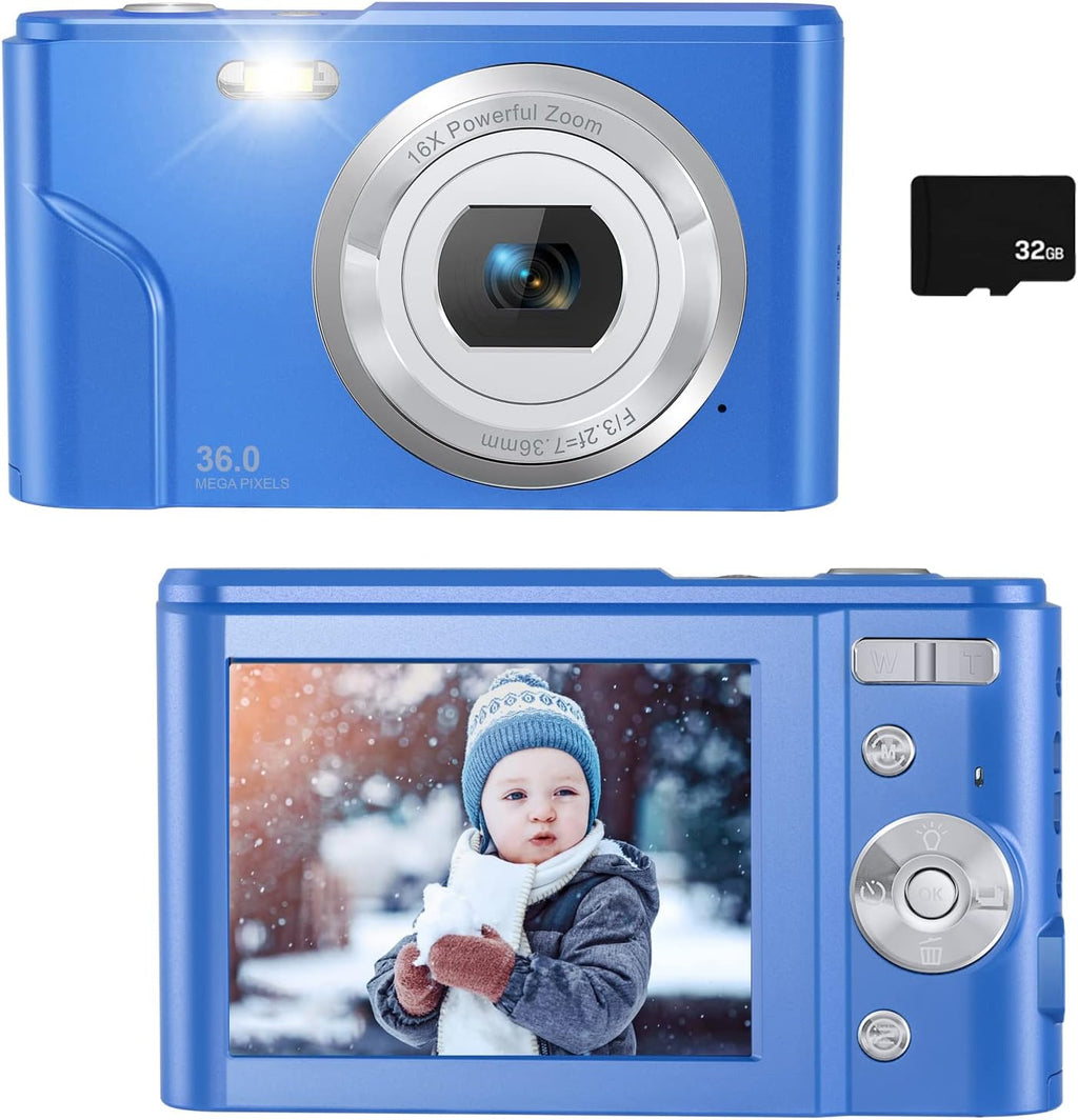 Kids Digital Camera with 32GB SD Card Q650387
